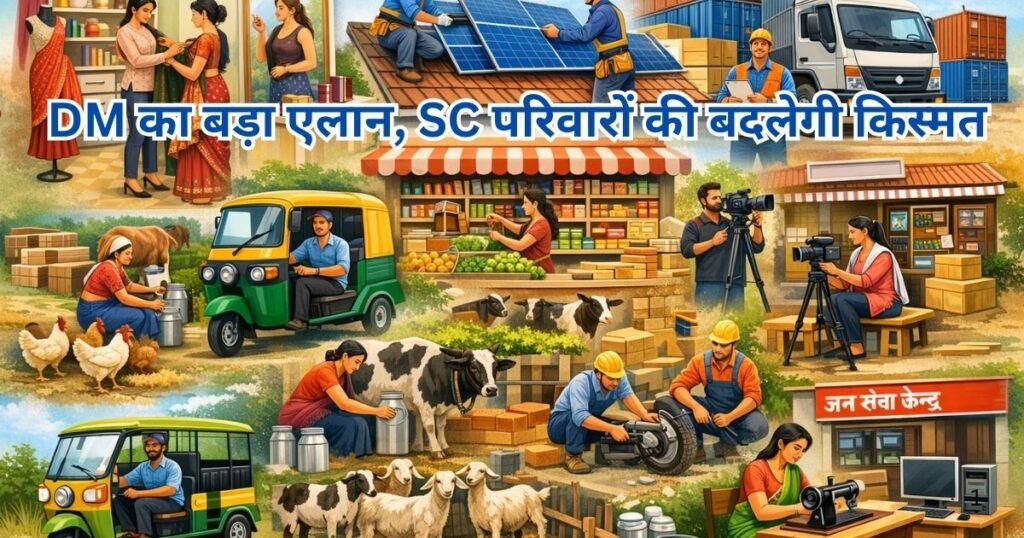 पीलीभीत: अनुसूचित जाति परिवारों को सरकार की PM-AJAY योजना से बड़ा लाभ, प्रशिक्षण से लेकर रोजगार तक सीधी मदद। जानें पूरी अपडेट और फायदे।