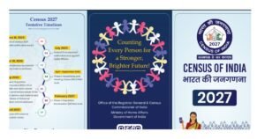 भारत की पहली डिजिटल जनगणना 2027: 1 अप्रैल 2026 से शुरू होगा सबसे बड़ा अभियान, घर बैठे भरें पूरी जानकारी, जानिए पूरी प्रक्रिया!