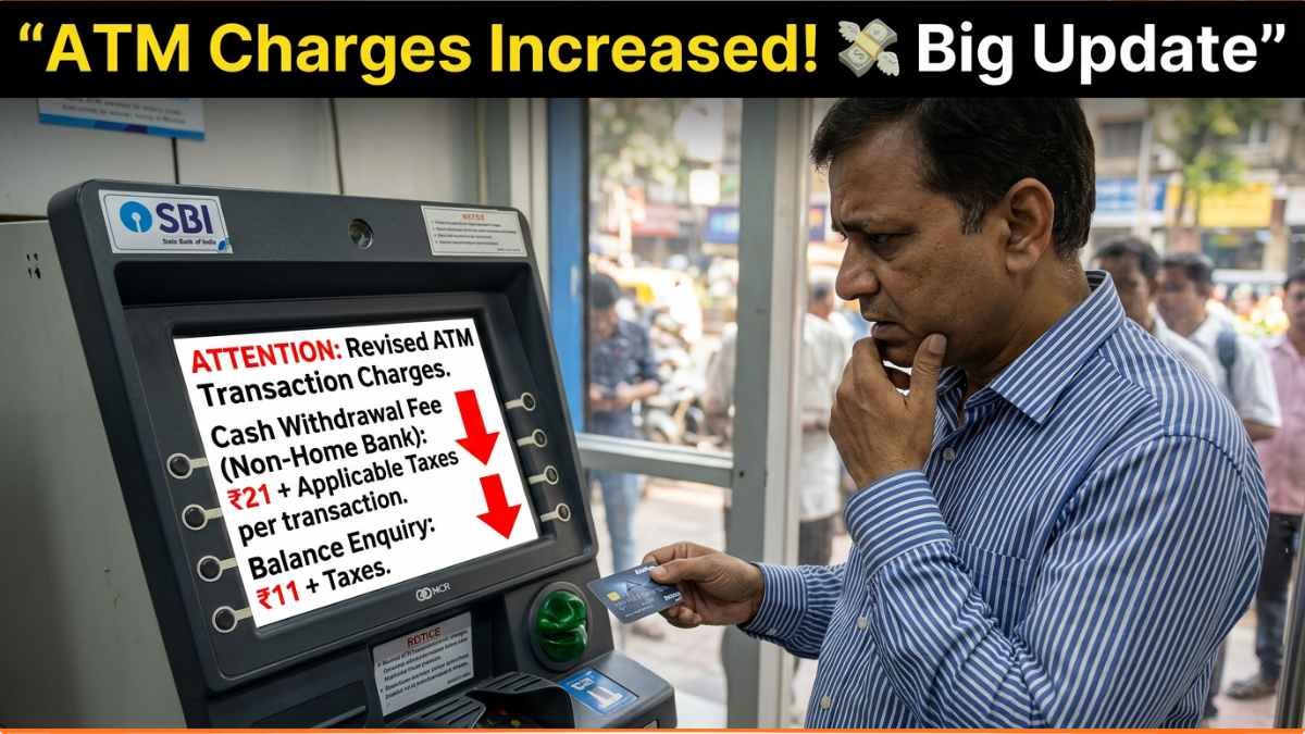 New ATM Rules: 1 अप्रैल से बदल गए नियम, कैश निकालना हुआ महंगा! UPI और डेबिट कार्ड वाले जरूर पढ़ें खबर!