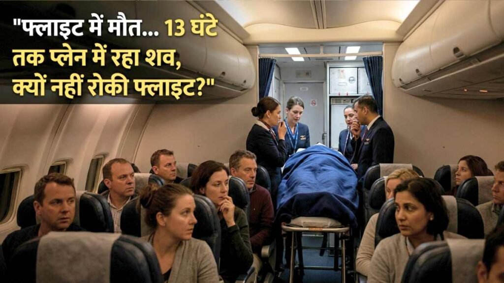 Death In Plane: फ्लाइट में अचानक हुई महिला की मौत! 13 घंटे तक प्लेन में रहा शव, क्यों नहीं रोकी फ्लाइट?