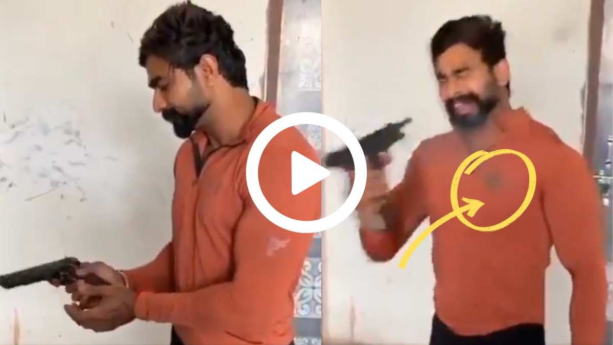 लाइव मौत कैमरे में कैद: स्टारील बनाने के चक्कर में ट्रिगर दबा, खत्म हो गई जिंदगी! कमजोर दिलवाले न देखें Video!