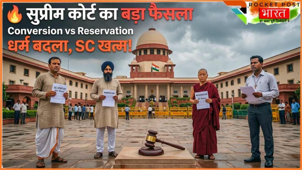 Supreme Court Of India: ईसाई या मुस्लिम धर्म अपनाया तो SC स्टेटस खत्म; नहीं लगेगा SC/ST Act!