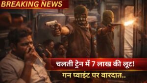 बड़ी खबर: यूपी में चलती ट्रेन में वारदात! संपर्क क्रांति में फायरिंग.. व्यापारी से 7 लाख छीनकर रामपुर के पास कूदे बदमाश!