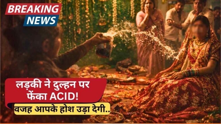 सनसनीखेज: शादी से ठीक पहले दुल्हन पर एसिड अटैक, तेजाब फेंकने वाली भी एक लड़की.. वजह होश उड़ा देगी!