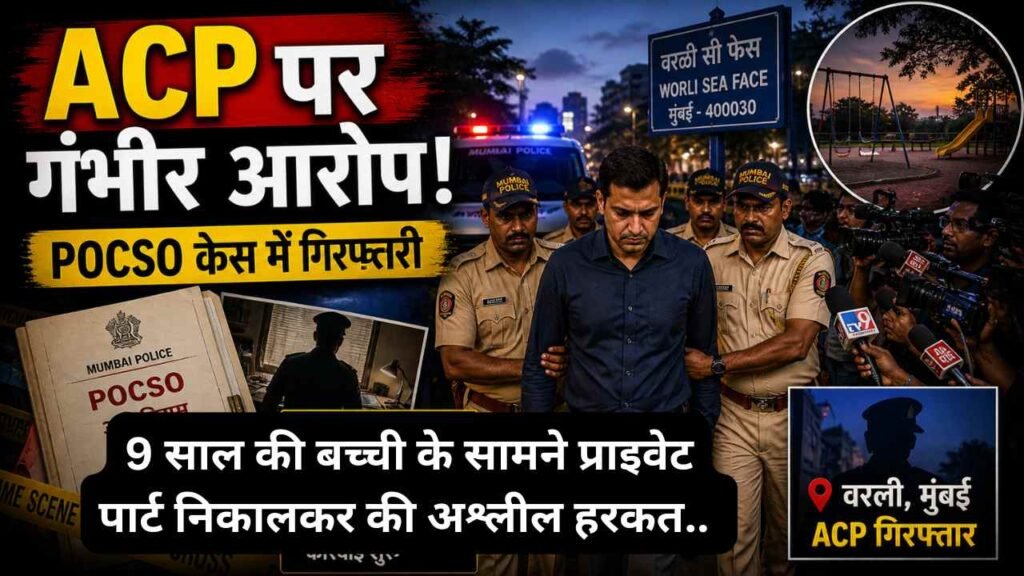 Shocking News: मुंबई पुलिस के ACP गिरफ्तार! 9 साल की बच्ची के सामने प्राइवेट पार्ट निकालकर की अश्लील हरकत..