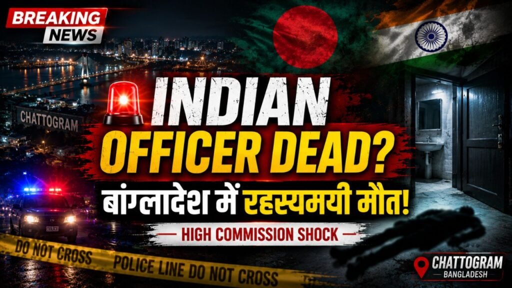 Today Big News Hindi: बांग्लादेश में भारतीय हाई कमीशन के अधिकारी की संदिग्ध मौत, घर में बाथरूम के पास मिली लाश..