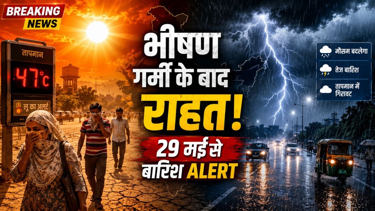 Monsoon in India: लो जी आ गई राहत की खबर! इस तारिख से शुरू हो रहा मानसून, इन प्रदेशों में 29 मई से बारिश का अलर्ट..