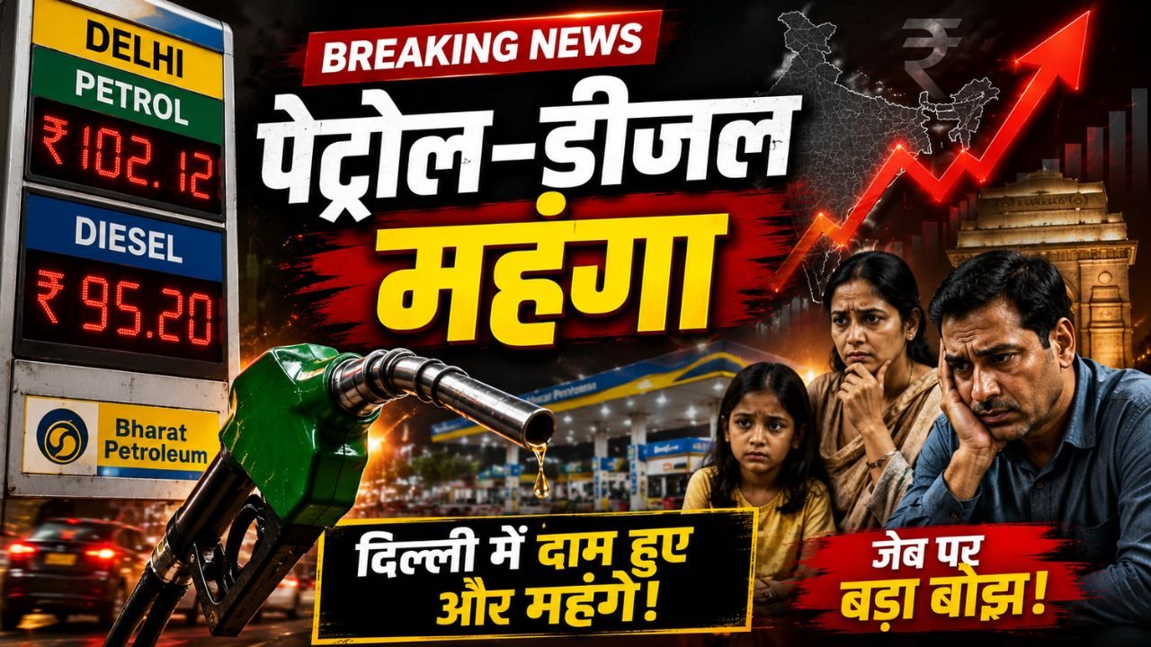 Petrol Diesel Price Today: इस महीने में चौथी बार बढ़ी कीमत, पेट्रोल पहुंचा 100 के पार और डीजल 100 के करीब..