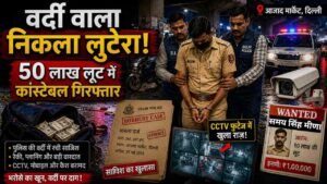 Delhi Crime: 50 लाख की लूट में दिल्ली पुलिस का कांस्टेबल गिरफ्तार, शातिराना अंदाज में छीना रुपए वाला बैग..