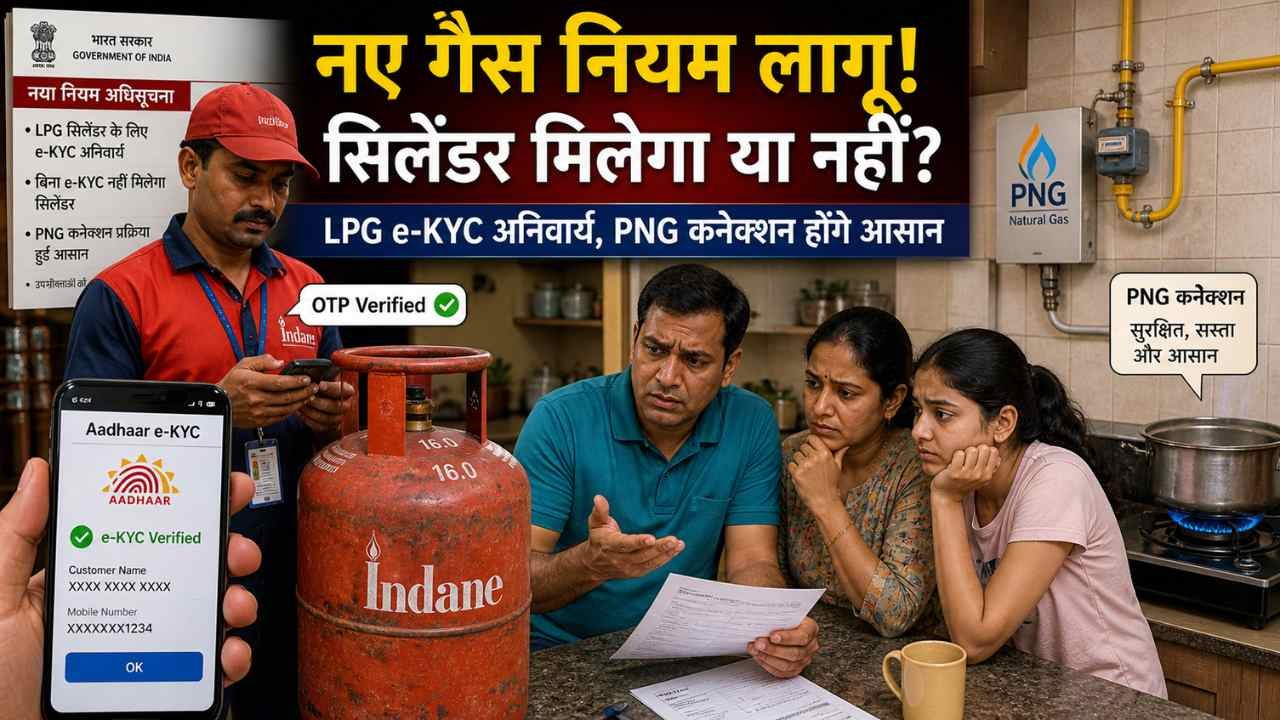 LPG Connection New Rule: जान लें ये नया नियम, नहीं तो हो सकता है LPG कनेक्शन बंद.. 1 मई से हुआ लागू!