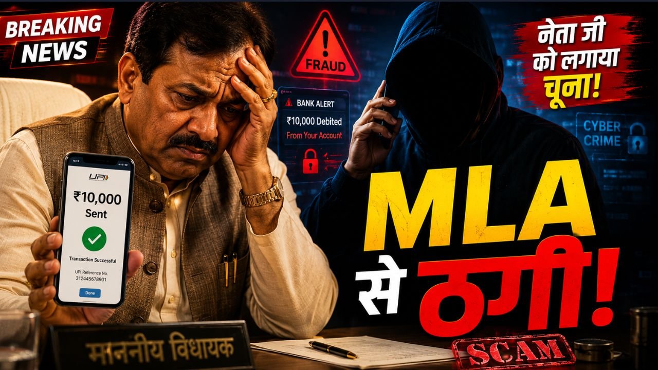 Cyber Fraud: भाजपा विधायक के साथ हुई ठगी! BJP राष्ट्रीय अध्यक्ष 'नितिन नबीन' का PA बनकर किया फोन, लगा दिया चूना..