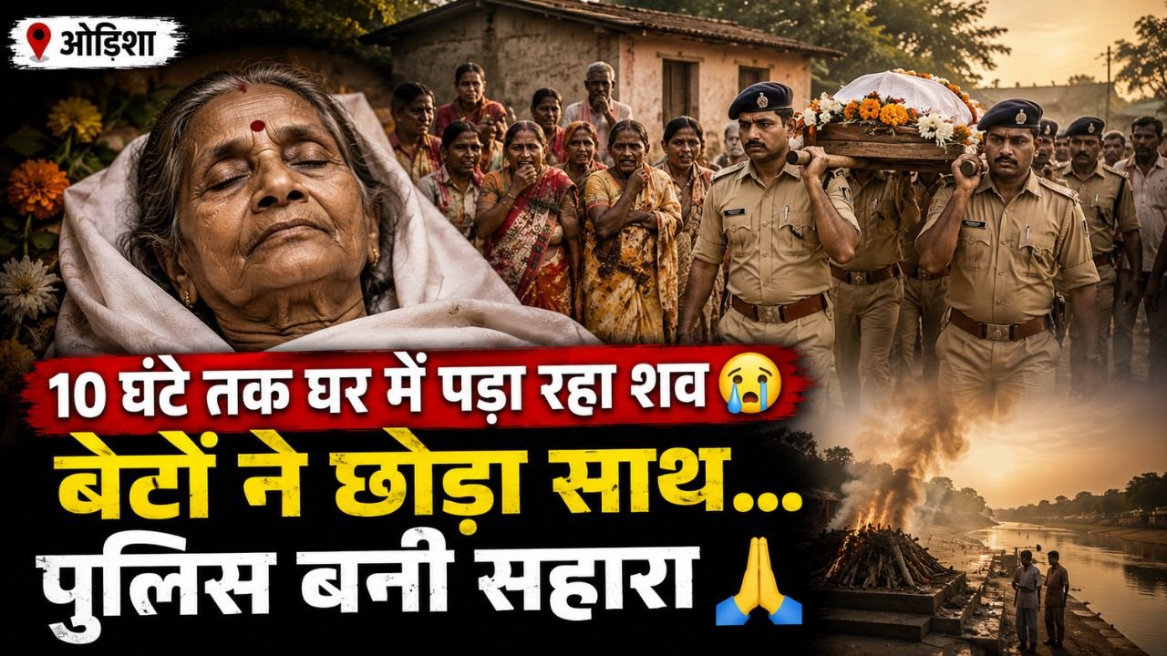 Hindi News: जिन्हें सीने से लगाकर बड़ा किया, उन बेटों ने नहीं किया माँ का अंतिम संस्कार, पुलिसकर्मियों ने निभाया फर्ज..