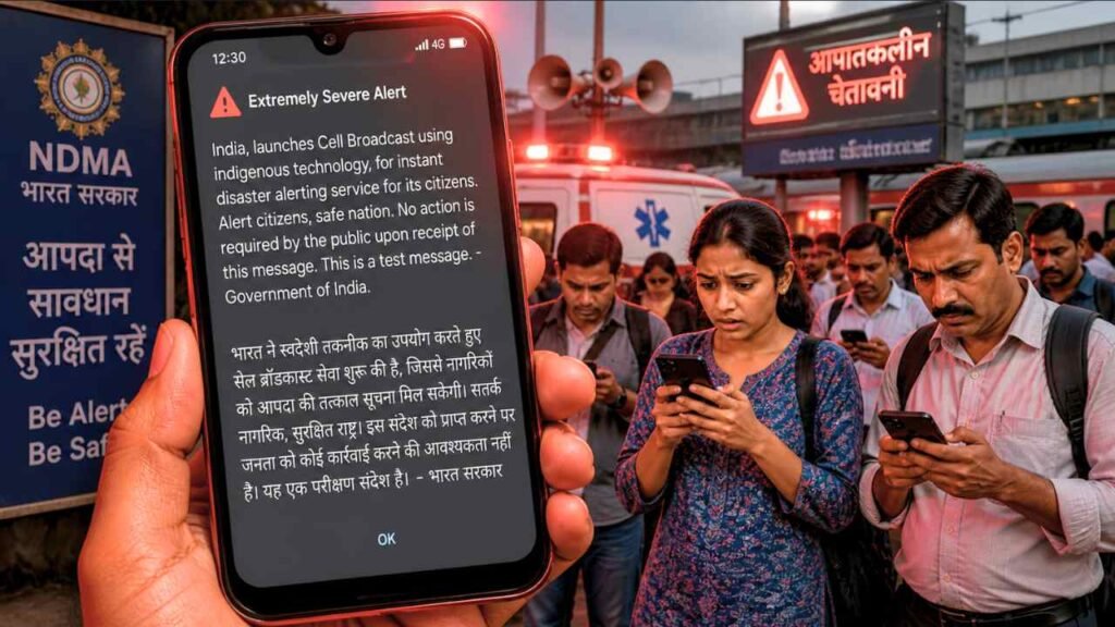 NDMA Mobile Alert System: आज जब देशभर में मोबाइल पर अचानक बजे थे सायरन, क्या थी असली वजह?
