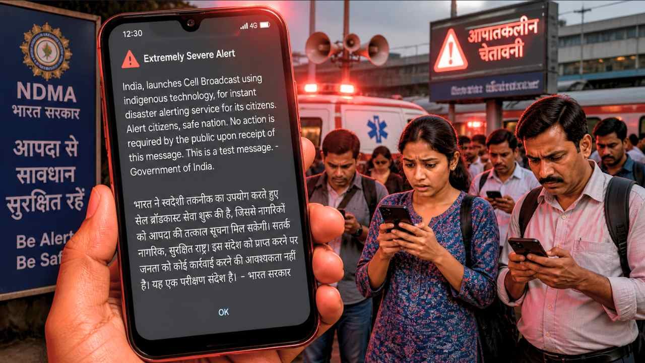 NDMA Mobile Alert System: आज जब देशभर में मोबाइल पर अचानक बजे थे सायरन, क्या थी असली वजह?
