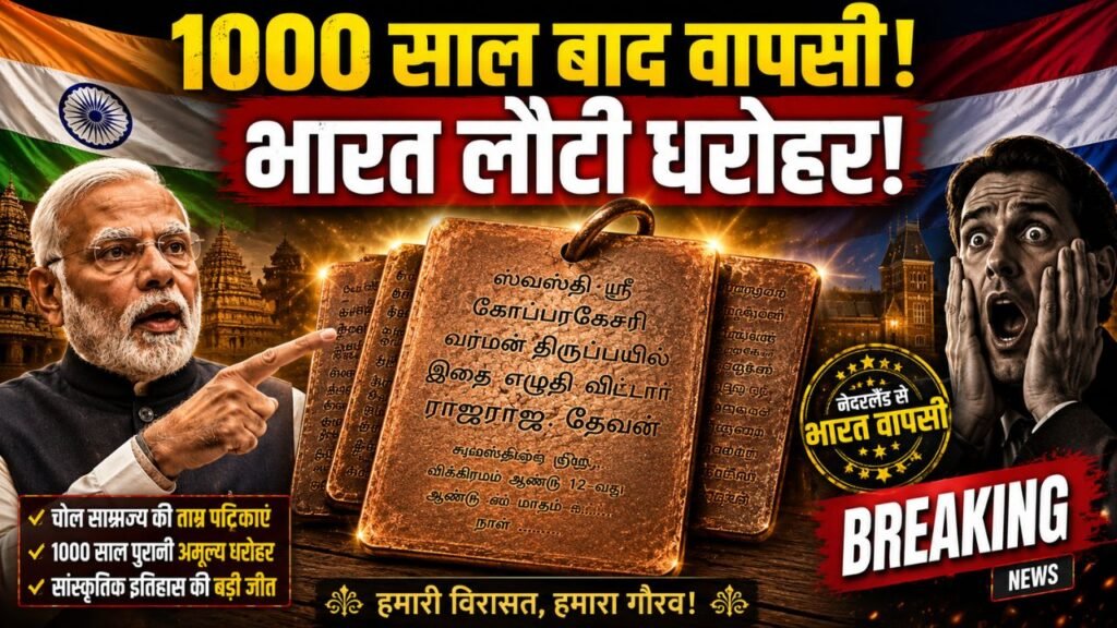PM Modi Netherlands Visit: 1000 साल पुरानी चोल ताम्र पट्टिकाएं लौटेंगी भारत, इन तमिल दस्तावेजों को ले गए थे अंग्रेज..