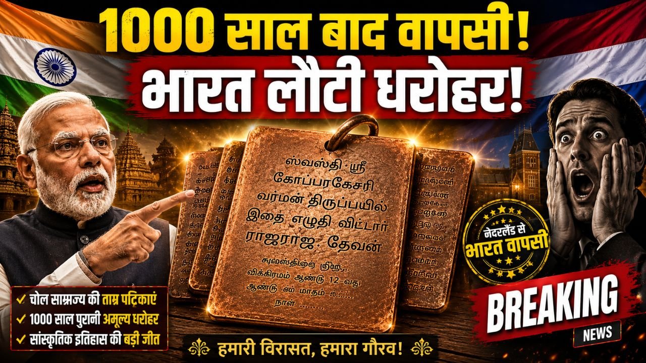 PM Modi Netherlands Visit: 1000 साल पुरानी चोल ताम्र पट्टिकाएं लौटेंगी भारत, इन तमिल दस्तावेजों को ले गए थे अंग्रेज..