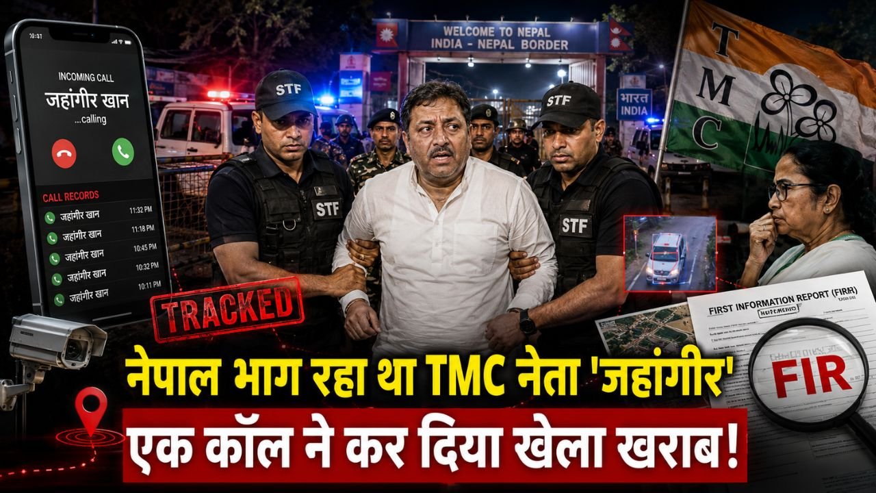 Hindi News: देश छोड़ने की फिराक में था TMC नेता 'जहांगीर खान', नेपाल बॉर्डर पर दबोचा गया.. एक कॉल से खेला खराब!