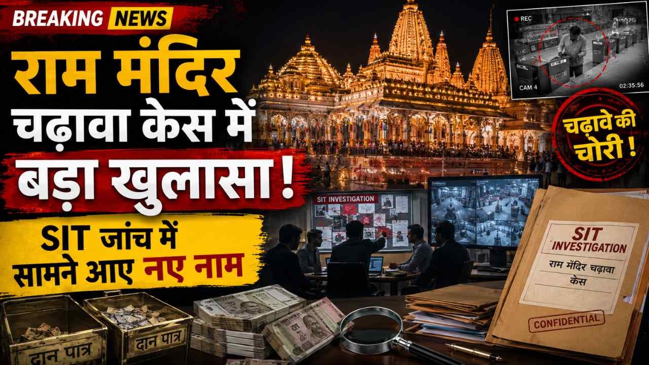 अयोध्या राम मंदिर चढ़ावा चोरी मामला: SIT जांच में कई बड़े खुलासे, टिन्नू यादव समेत इन खास लोगों पर गिर सकती है गाज..