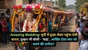 Amazing Wedding: यूपी में दूल्हा लेकर पहुंचा ऐसी बारात, दुल्हन भी बोली - 'वाह'.. आखिर ऐसा क्या जो सबने की तारीफ?