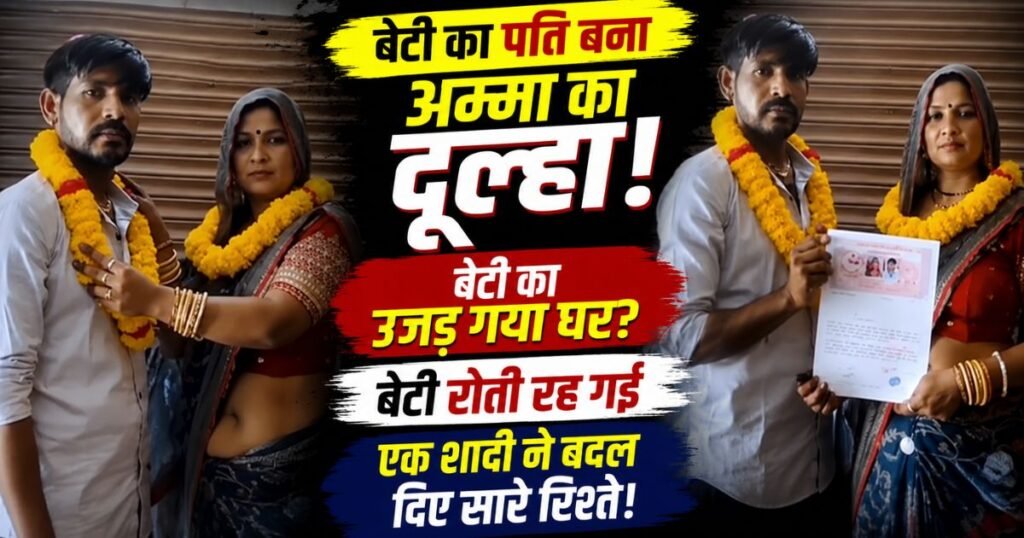 कानपुर में दामाद संग शादी के दावे के बाद चर्चा में आई अम्मा। बेटी का टूटा घर, वायरल वीडियो और पूरे मामले से जुड़े सभी अहम तथ्य जानिए।