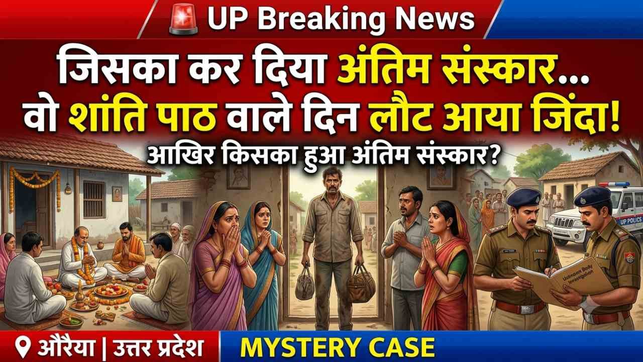 UP Shocking Case: जिसका कर दिया अंतिम संस्कार, वह जिंदा लौटा.. शांति पाठ के दिन सामने खड़ा मुर्दा देख लोग हैरान!