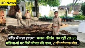 UP News: मंदिर में बड़ा हादसा! भजन-कीर्तन कर रहीं 20-25 महिलाओं पर गिरी पीपल की डाल, 2 की दर्दनाक मौत..