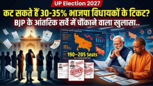 UP Election 2027: कट सकते हैं 30-35% भाजपा विधायकों के टिकट? BJP के आंतरिक सर्वे में चौंकाने वाला खुलासा..