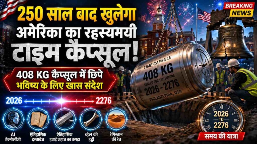 America Time Capsule: 250 साल बाद खुलेगा रहस्यमयी टाइम कैप्सूल! अंदर रखी गईं ऐसी चीजें, जानकर चौंक जाएंगे..