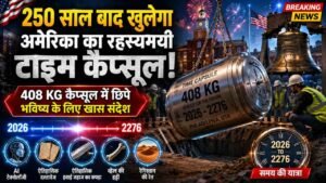 America Time Capsule: 250 साल बाद खुलेगा रहस्यमयी टाइम कैप्सूल! अंदर रखी गईं ऐसी चीजें, जानकर चौंक जाएंगे..