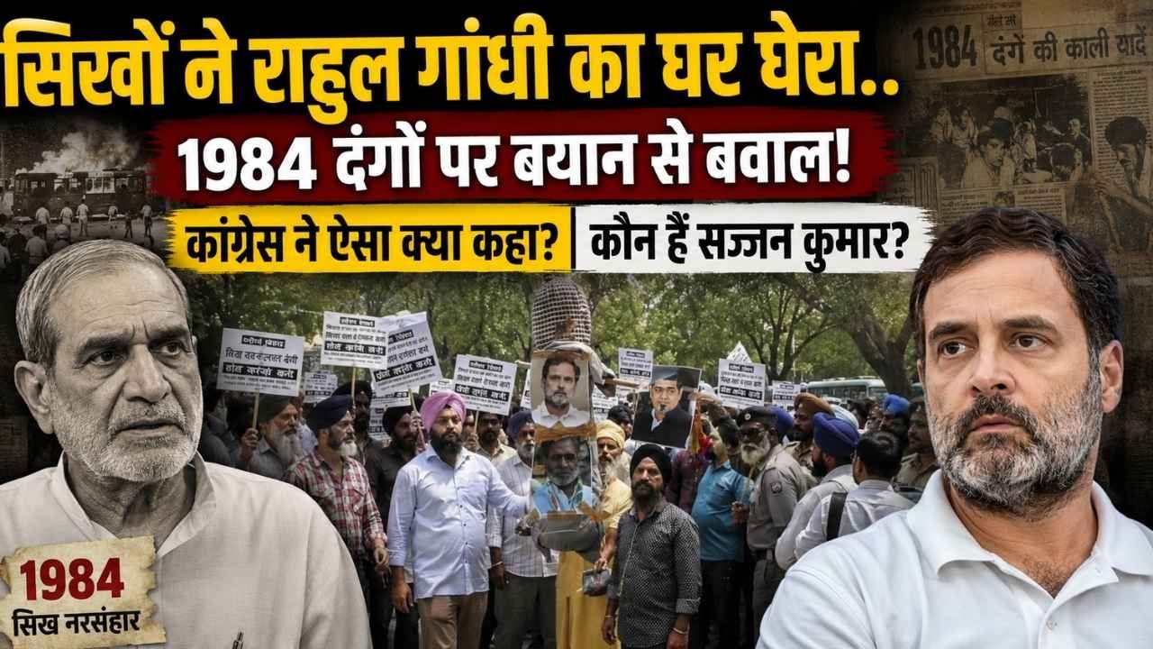 Sikh Protest: सिखों ने राहुल गांधी का घर घेरा, 1984 दंगों पर बयान से बवाल; कांग्रेस ने ऐसा क्या कहा? कौन हैं सज्जन कुमार?