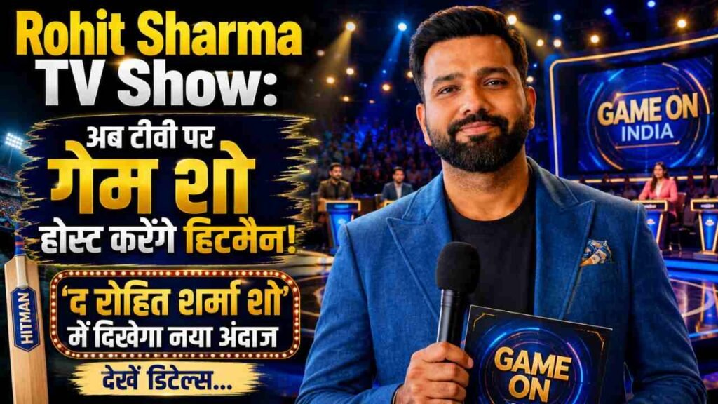 Rohit Sharma TV Show: अब टीवी पर गेम शो होस्ट करेंगे हिटमैन, ‘द रोहित शर्मा शो’ में दिखेगा नया अंदाज, देखें डिटेल्स..