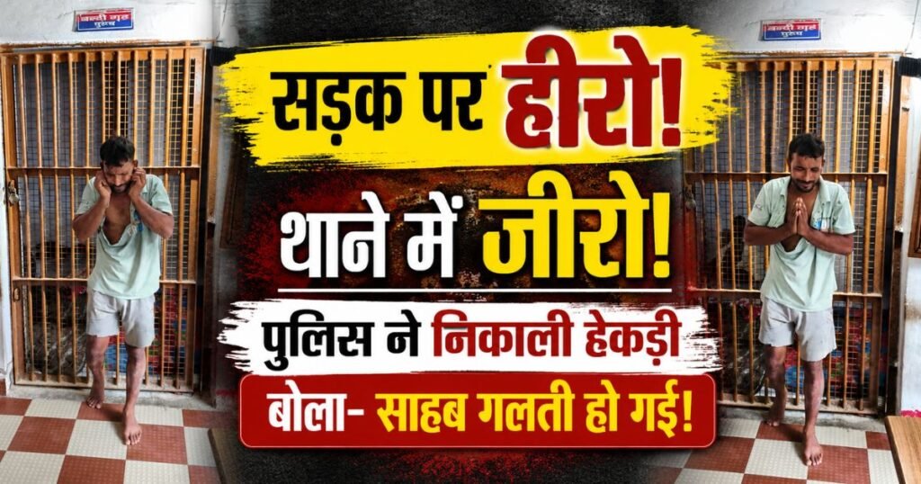 पीलीभीत के जहानाबाद में नाबालिग छात्रा से अभद्रता के आरोप में पुलिस ने आरोपी को गिरफ्तार किया। थाने पहुंचते ही निकली हेकड़ी।