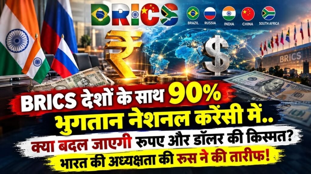 BRICS देशों के साथ 90% भुगतान नेशनल करेंसी में, रूस ने की तारीफ; क्या बदल जाएगी रुपए और डॉलर की किस्मत?