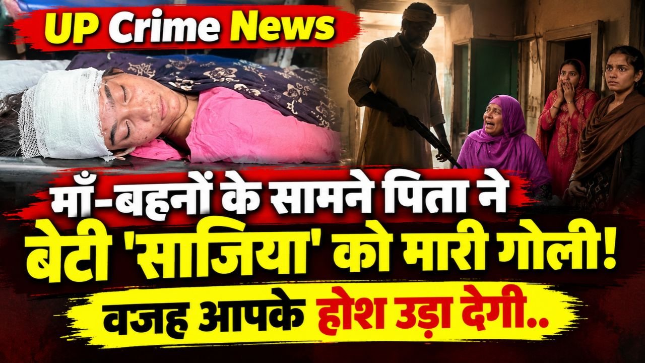 UP Crime News: माँ-बहनों के सामने पिता ने बेटी 'साजिया' को मारी गोली; वजह आपके होश उड़ा देगी..